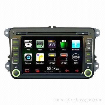 Car GPS Receivers with 2 DIN 7-inch WVGA Digital TFT LCD